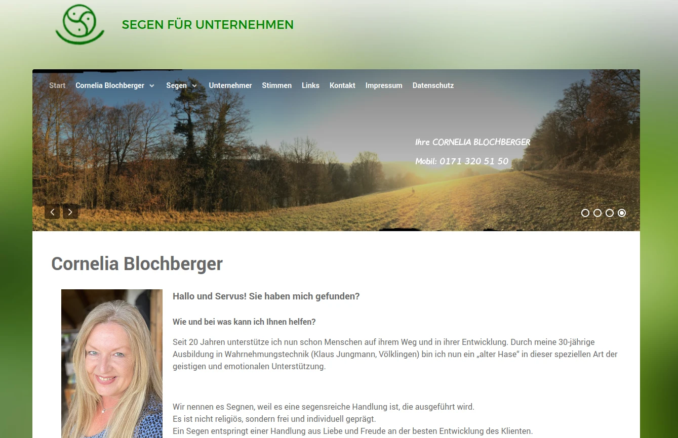 Screenshot druidensegen.de